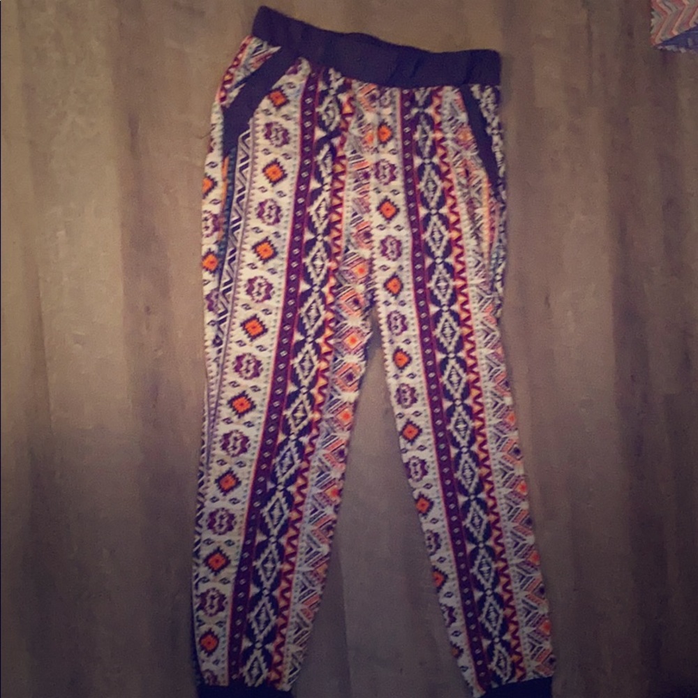 Colorful sweat pants